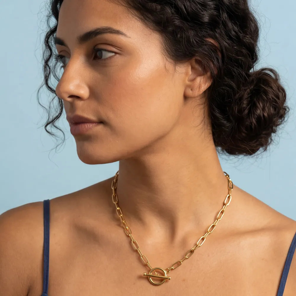 Celise Necklace worn