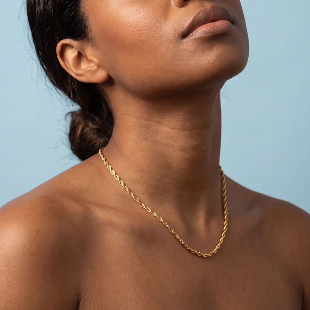 Celiva Necklace on model