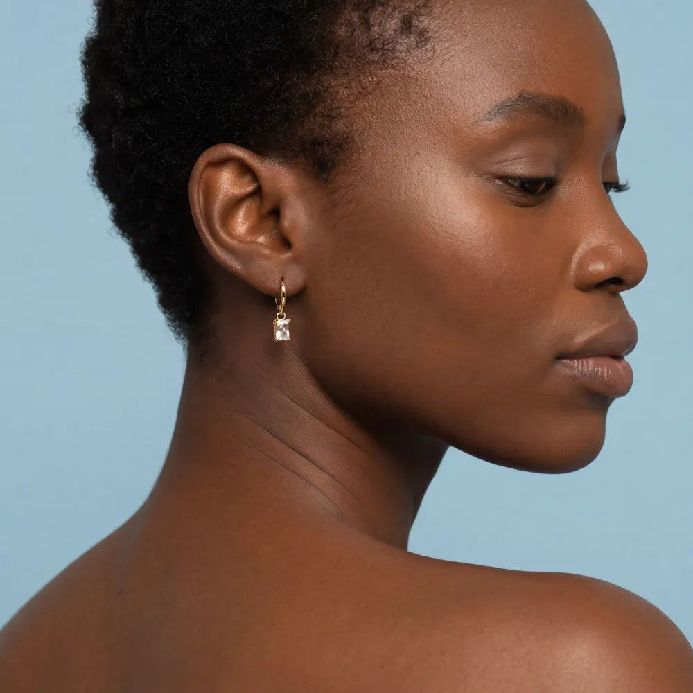 Fenonde Charm Earrings worn