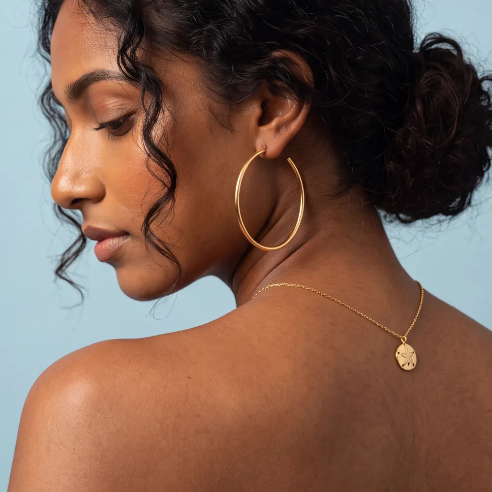 Belonde Hoops detail