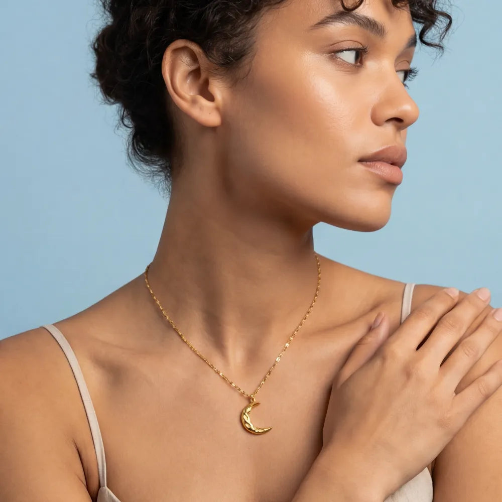 Beline Necklace worn