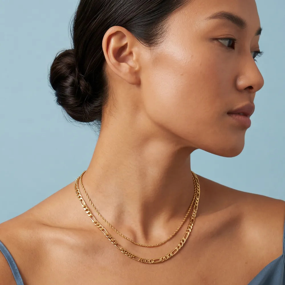 Genenia Chain Necklace worn