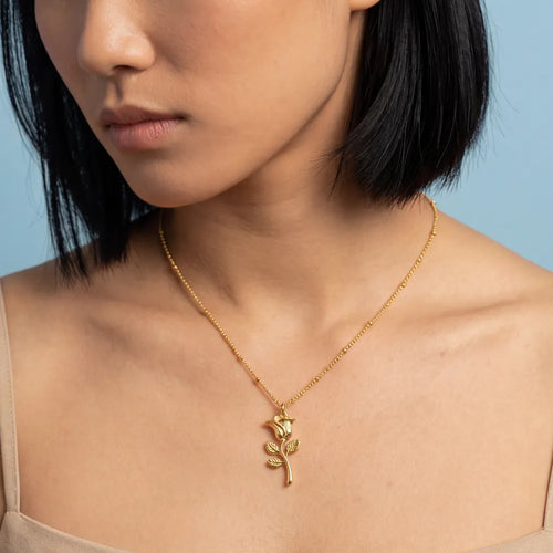 Alenia Necklace worn