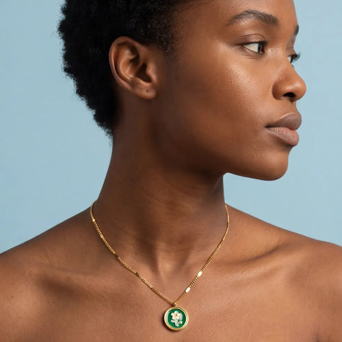 Alaris Necklace worn