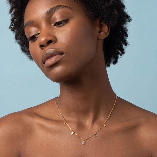 Alana Necklace worn