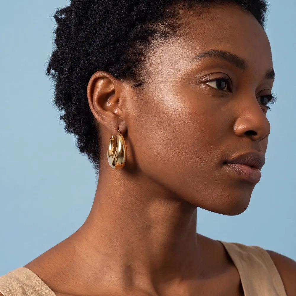 Celenne Hoops worn