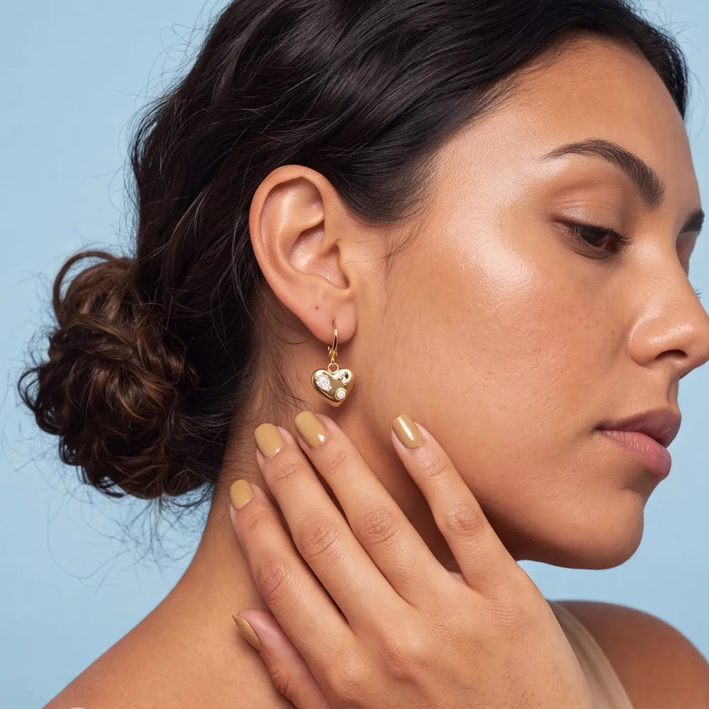 Elaris Earrings worn