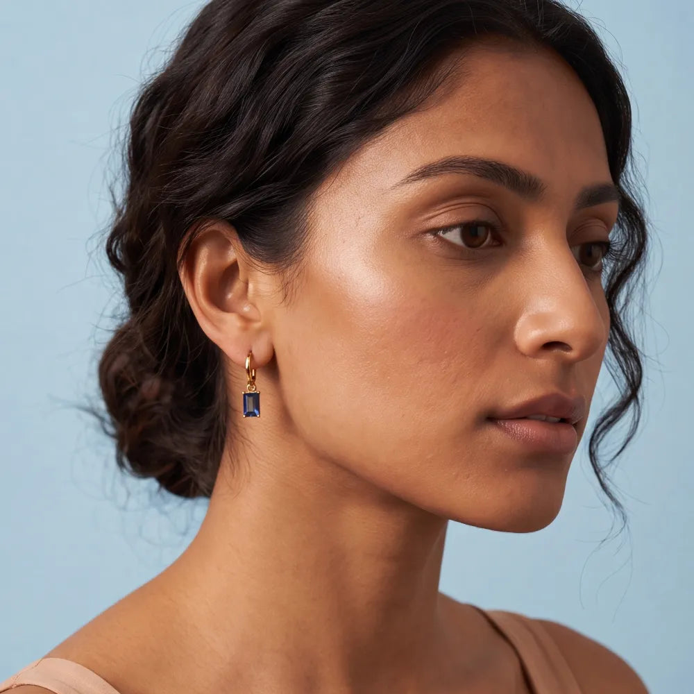 Delanda Hoops worn
