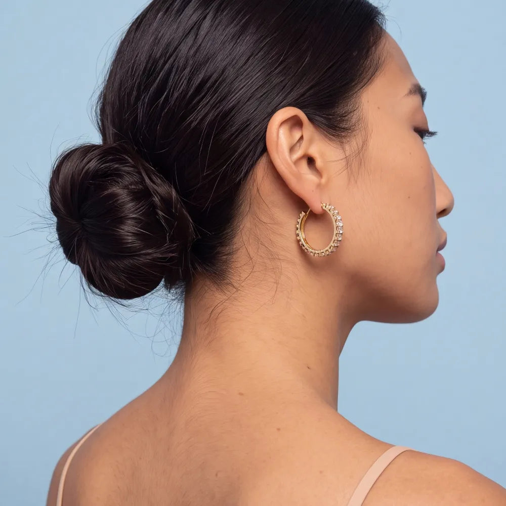 Delina Hoops detail