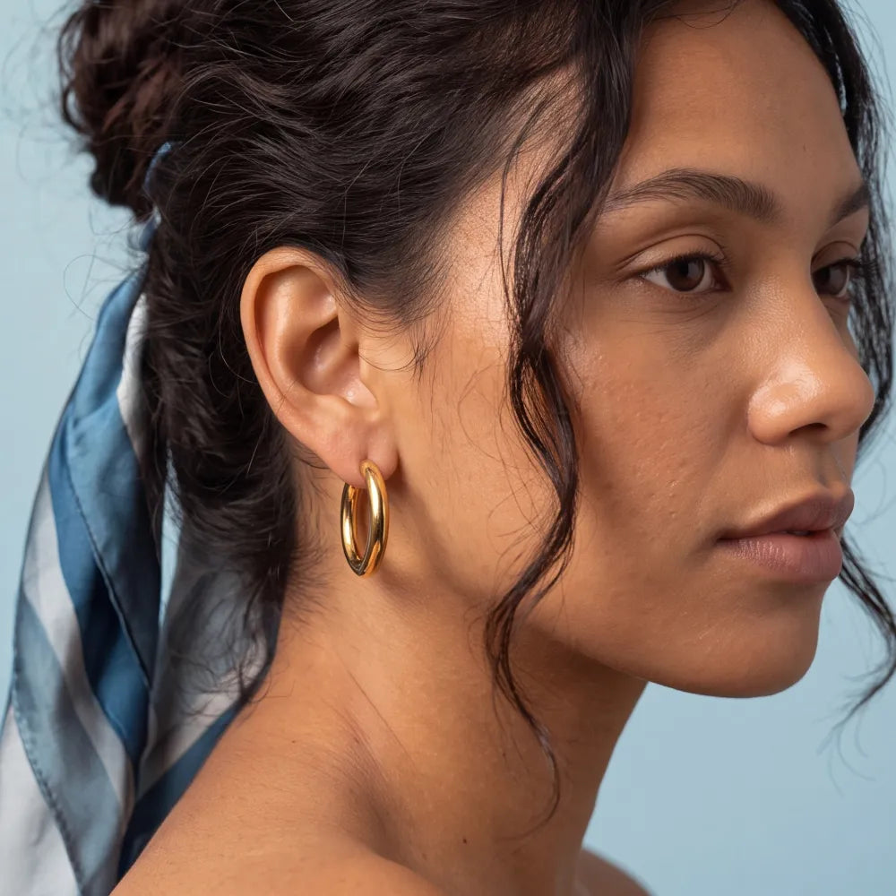 Deletta Hoops detail