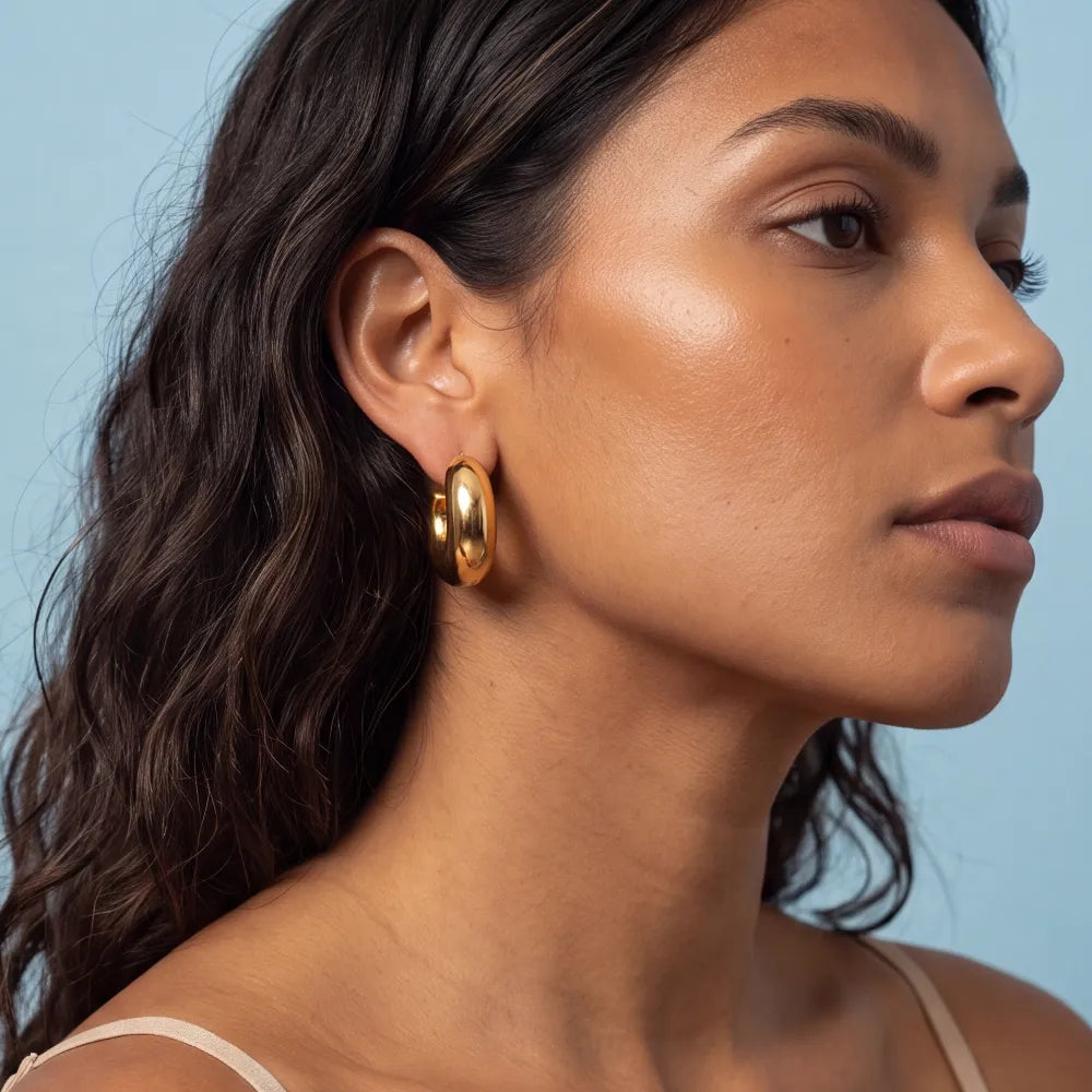 Celasia Earrings worn