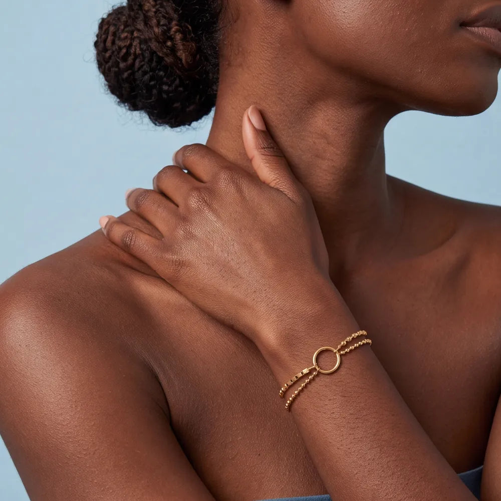 Helina Bracelet on model