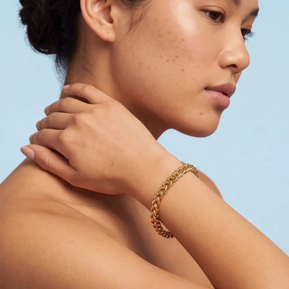 Genyne Link Bracelet worn