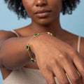 Fenina Emerald Bracelet hero close-up