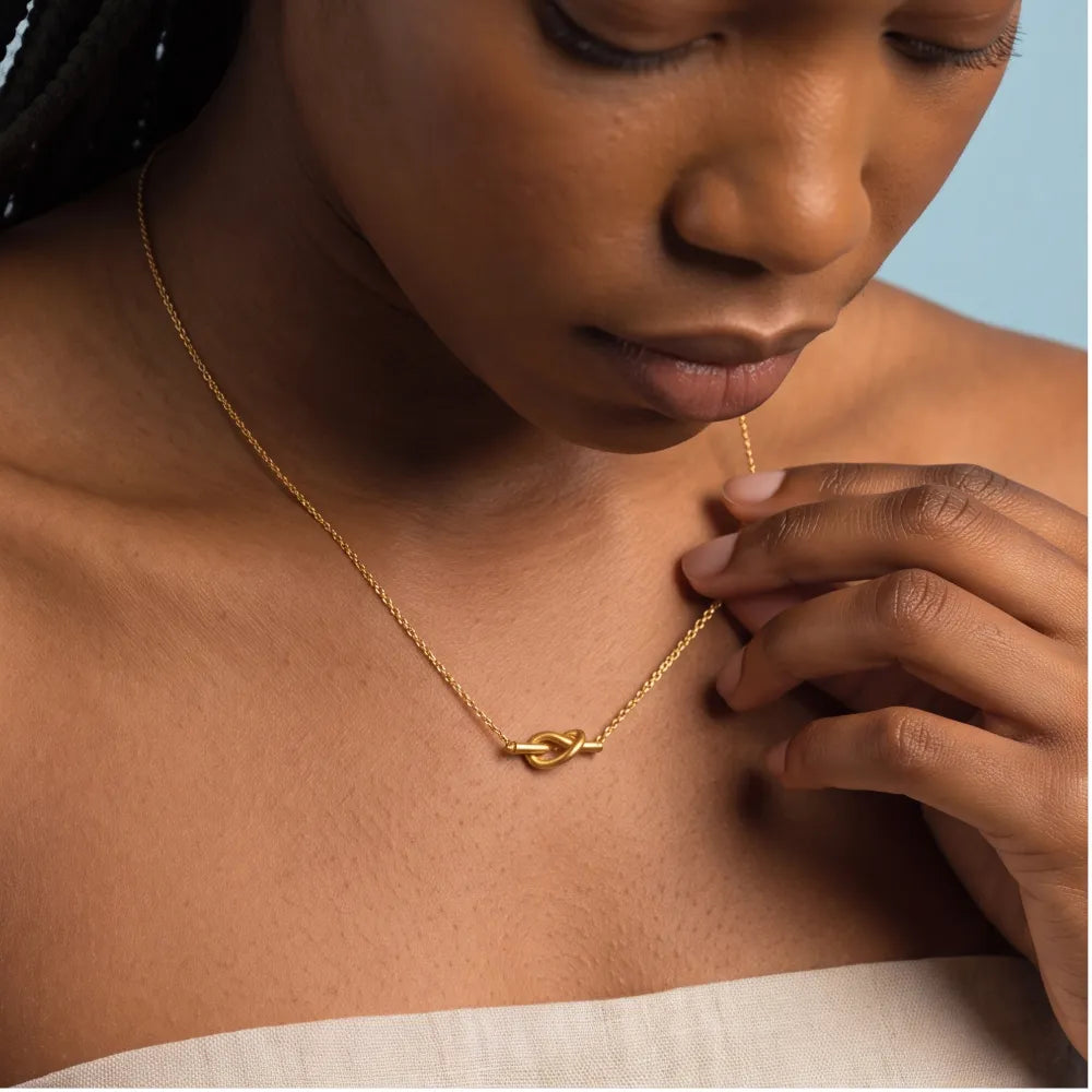 Genessa Necklace hero close-up