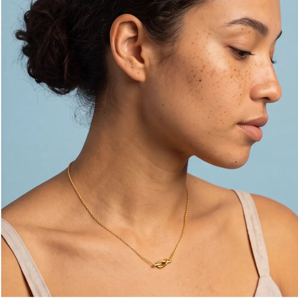 Genessa Necklace worn