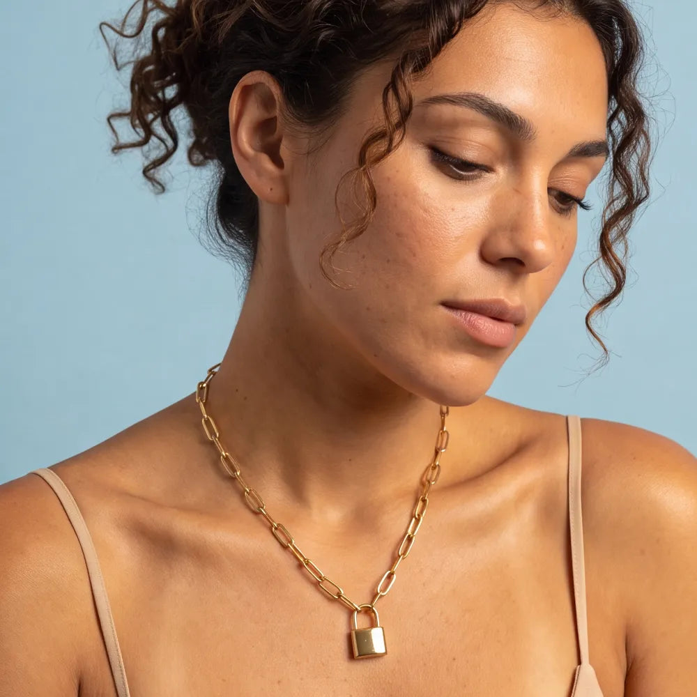 Genitha Necklace worn