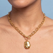 Genina Nugget Necklace hero close-up