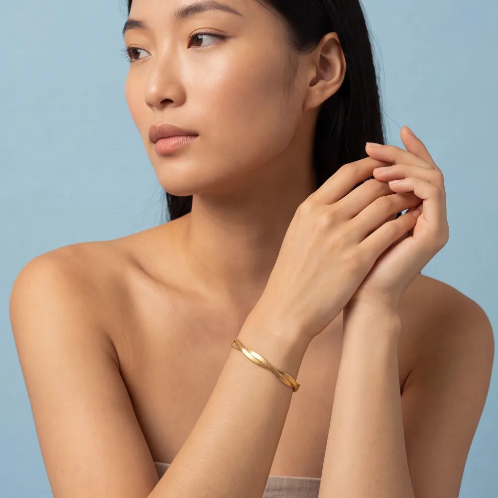 Elyne Bracelet on model